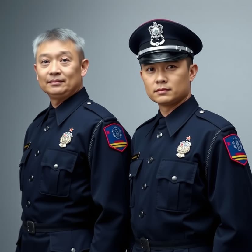 两名民警